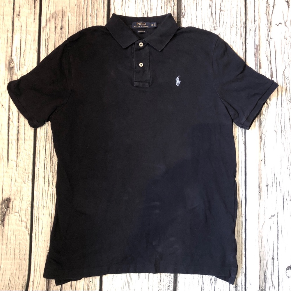 Navy blue polo